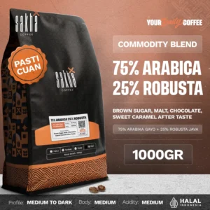 Sakha Signature 1kg | 75% Arabica & 25% Robusta |  Specialty Coffee By Sakha Coffee Roastery