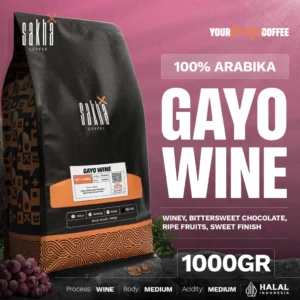 Gayo Wine 1kg | 100% Arabica | Specialty Coffee By Sakha Coffee Roastery