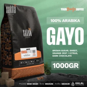 Gayo Original 1kg | 100% Arabica | Specialty Coffee By Sakha Coffee Roastery