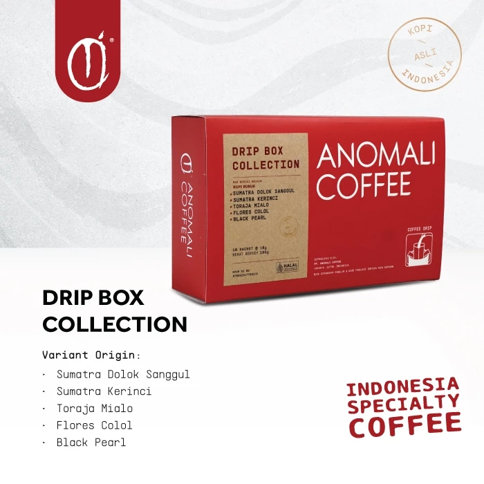 Anomali Coffee Drip Box Collection (10-Pack) | Specialty Coffee By Anomali Coffee Roastery