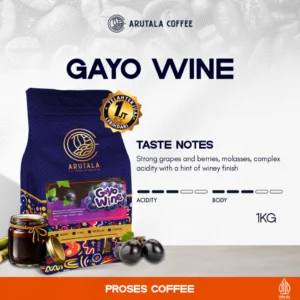 Gayo Wine 1kg | 100% Arabica | Specialty Coffee By ARUTALA Coffee Roastery