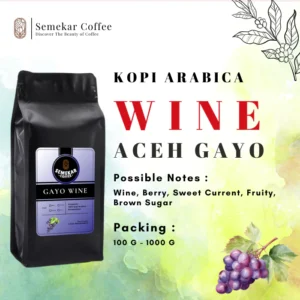 Gayo Wine 1kg | 100% Arabica | Specialty Coffee By Semekar Coffee Roastery