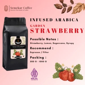 Strawberry Infused 1kg | 100% Arabica | Specialty Coffee By Semekar Coffee Roastery